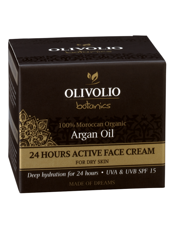 Olivolio 24hours Ultra Rich Face Cream - Argan Oil - Omonwell